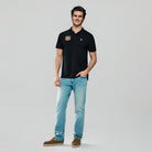 Men’s Lycra Pique Embroidery Slim Fit Polo - Giordano Online