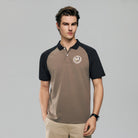 Men's Lycra Pique Raglan Sleeve Embroidery Slim Fit Polo - Giordano Online