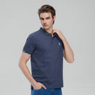 Men's Lycra Pique Raglan Sleeve Embroidery Slim Fit Polo - Giordano Online