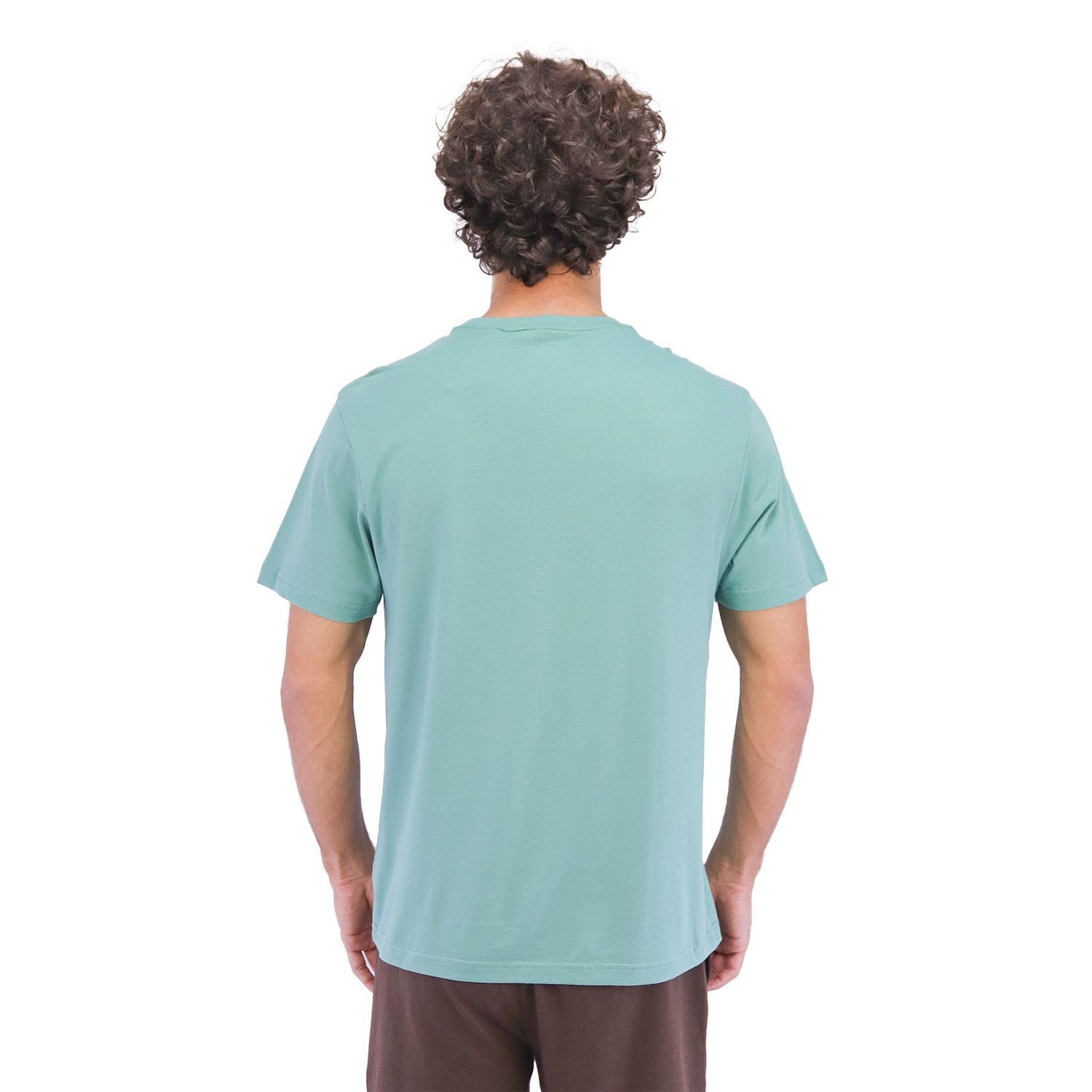 Men's ME Signature Print Tee - Green - Giordano Online