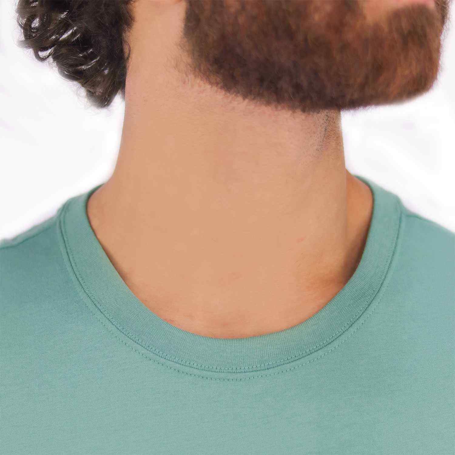Men's ME Signature Print Tee - Green - Giordano Online