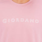 Men's ME Signature Print Tee - Pink - Giordano Online