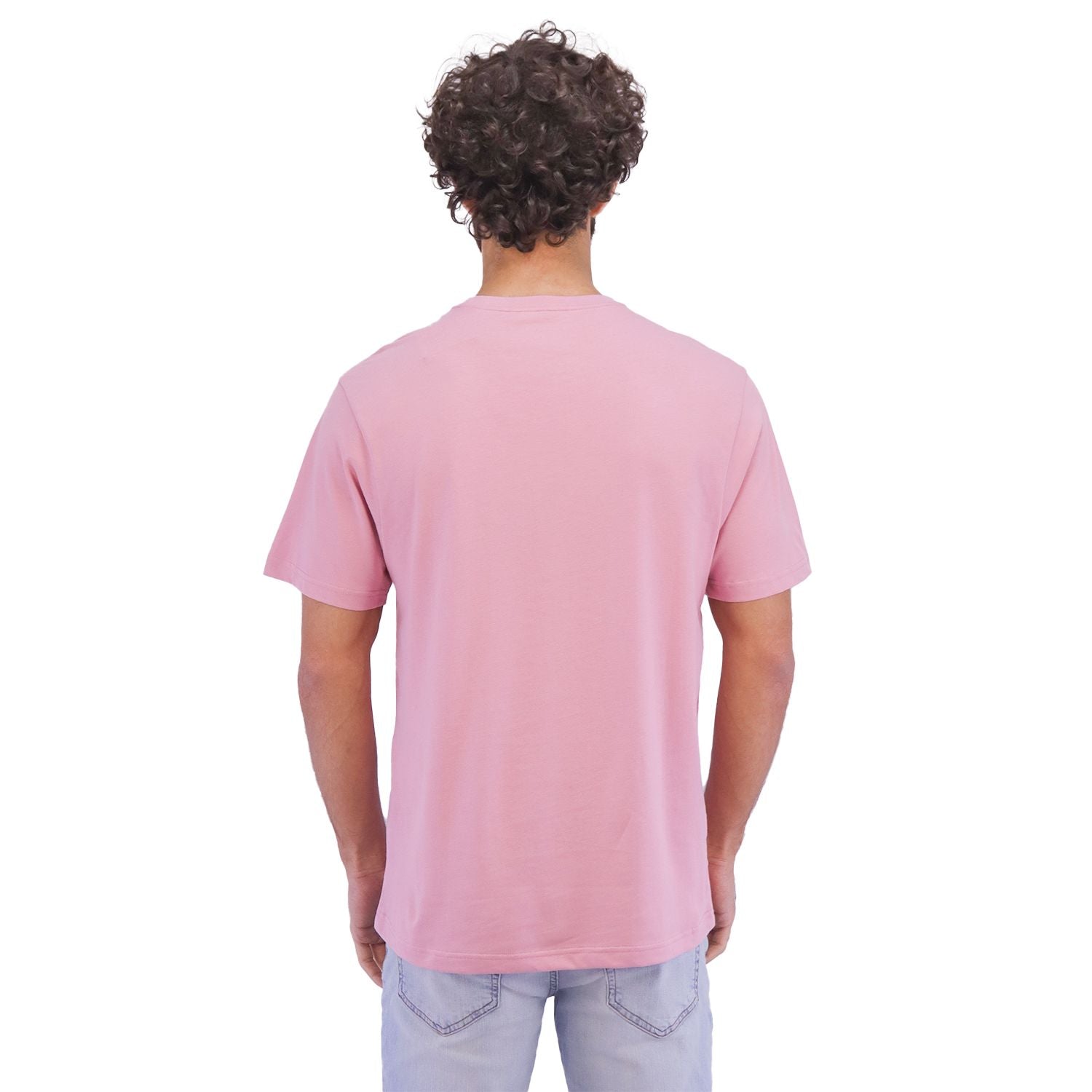 Men's ME Signature Print Tee - Pink - Giordano Online