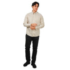 Men's Oxford Long Sleeve Shirt - Giordano Online