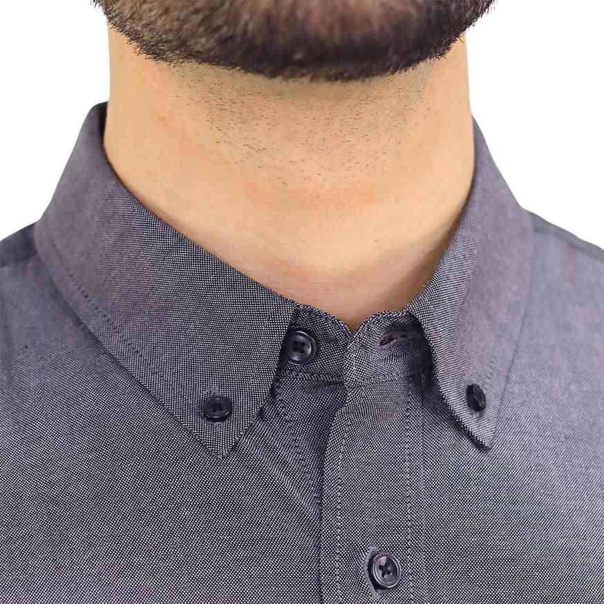 Men's Oxford Long Sleeve Shirt - Giordano Online