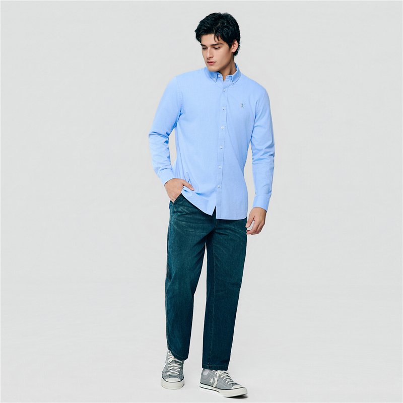 Men's Oxford Shirt - Giordano Online