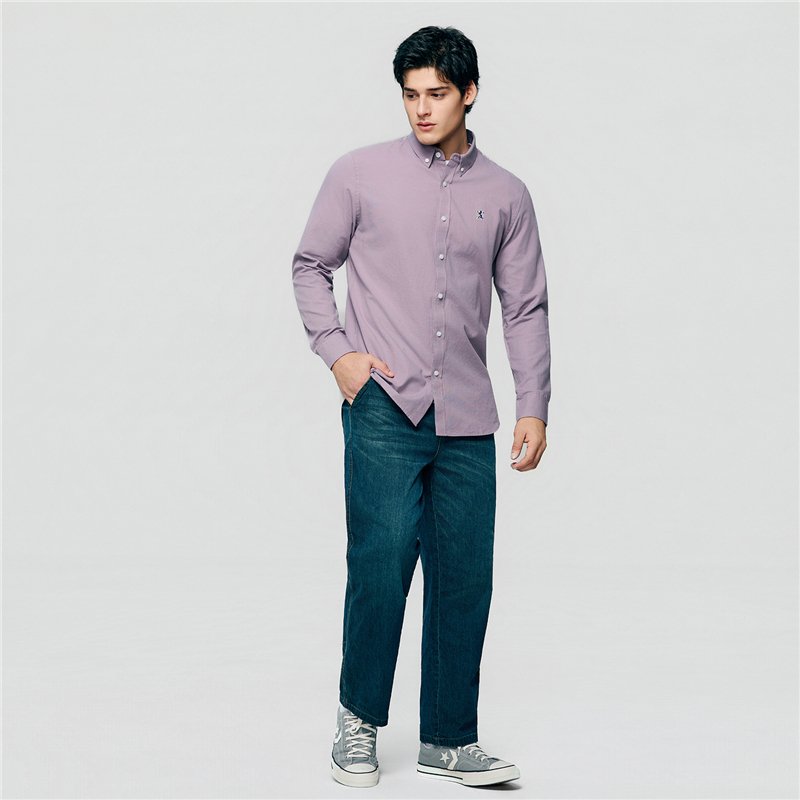Men's Oxford Shirt - Giordano Online