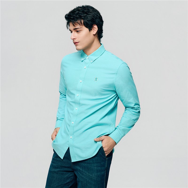 Men's Oxford Shirt - Giordano Online
