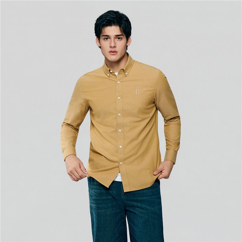 Men's Oxford Shirt - Giordano Online