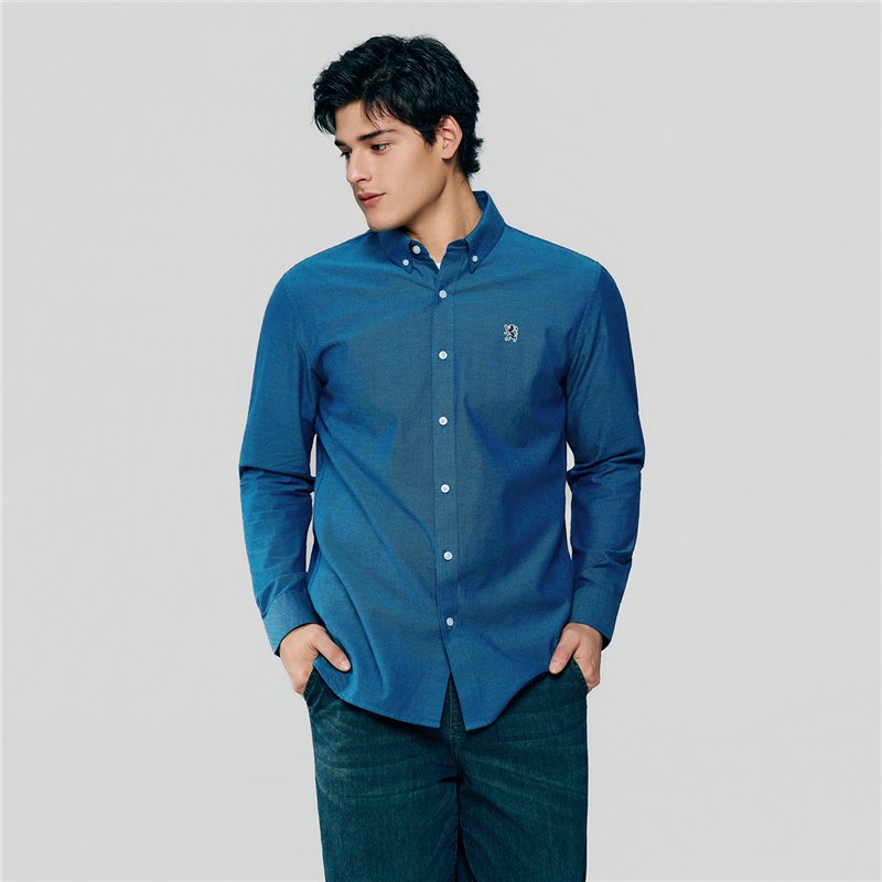 Men's Oxford Shirt - Giordano Online
