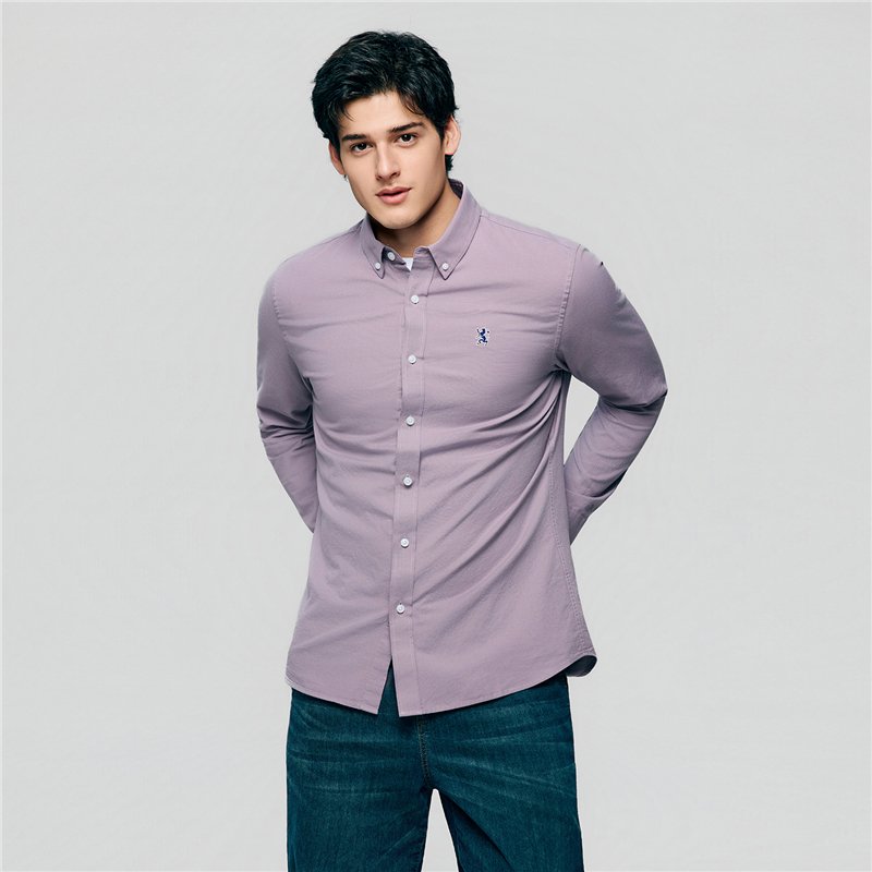 Men's Oxford Shirt - Giordano Online