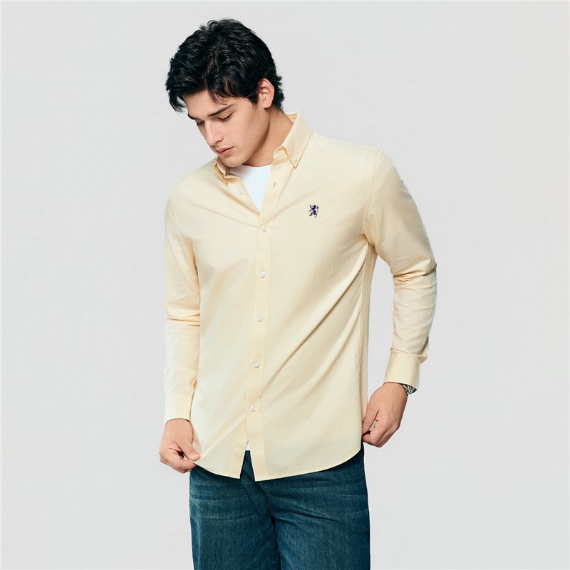 Men's Oxford Shirt - Giordano Online