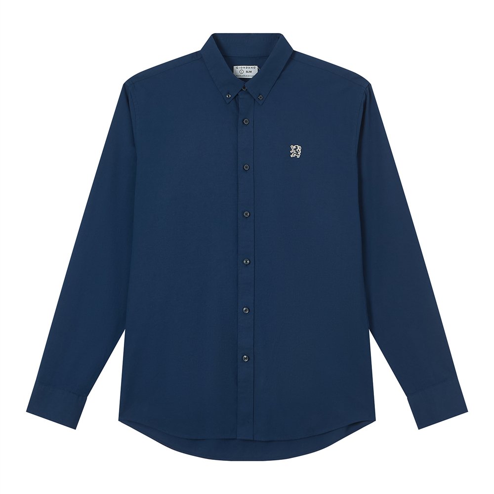 Men's Oxford Shirt - Giordano Online