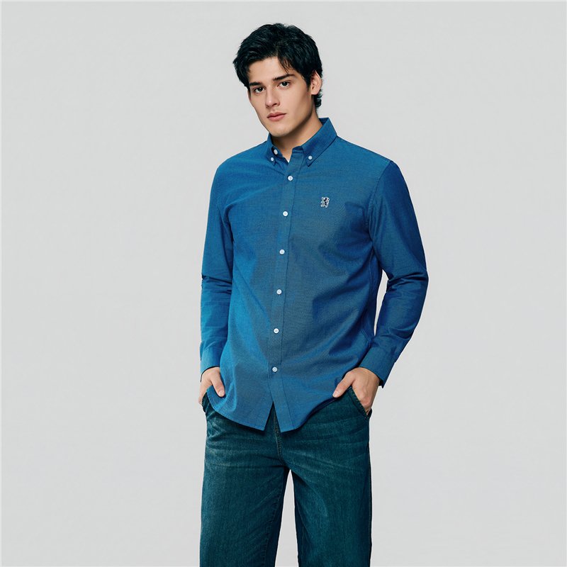 Men's Oxford Shirt - Giordano Online