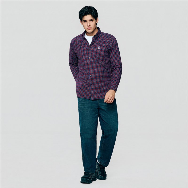 Men's Oxford Shirt - Giordano Online
