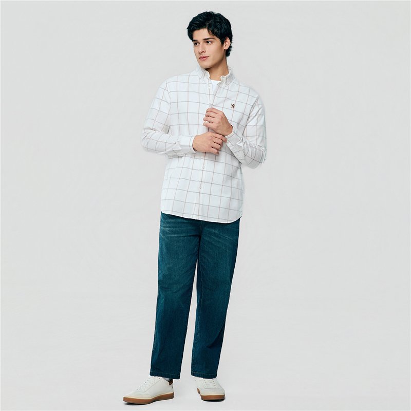 Men's Oxford Shirt - Giordano Online