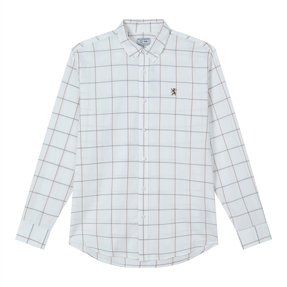 Men's Oxford Shirt - Giordano Online