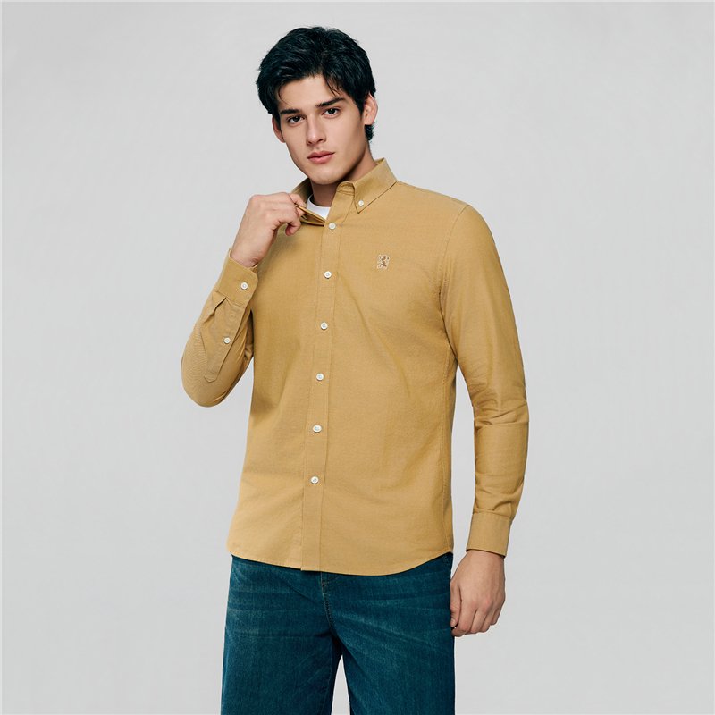 Men's Oxford Shirt - Giordano Online