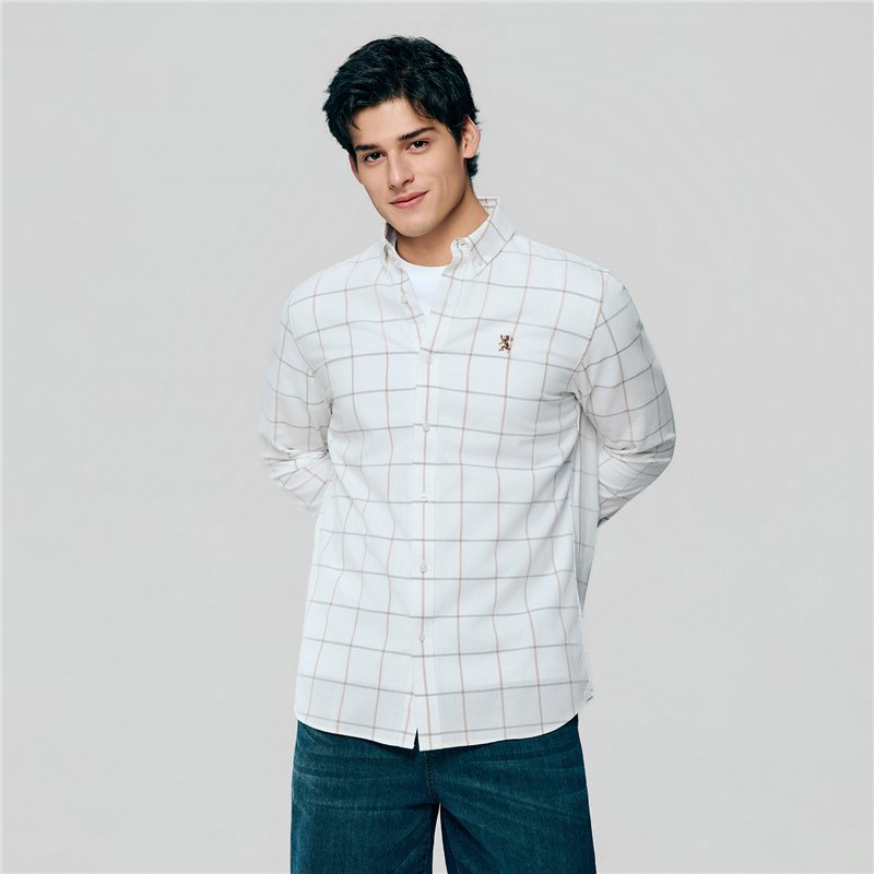 Men's Oxford Shirt - Giordano Online