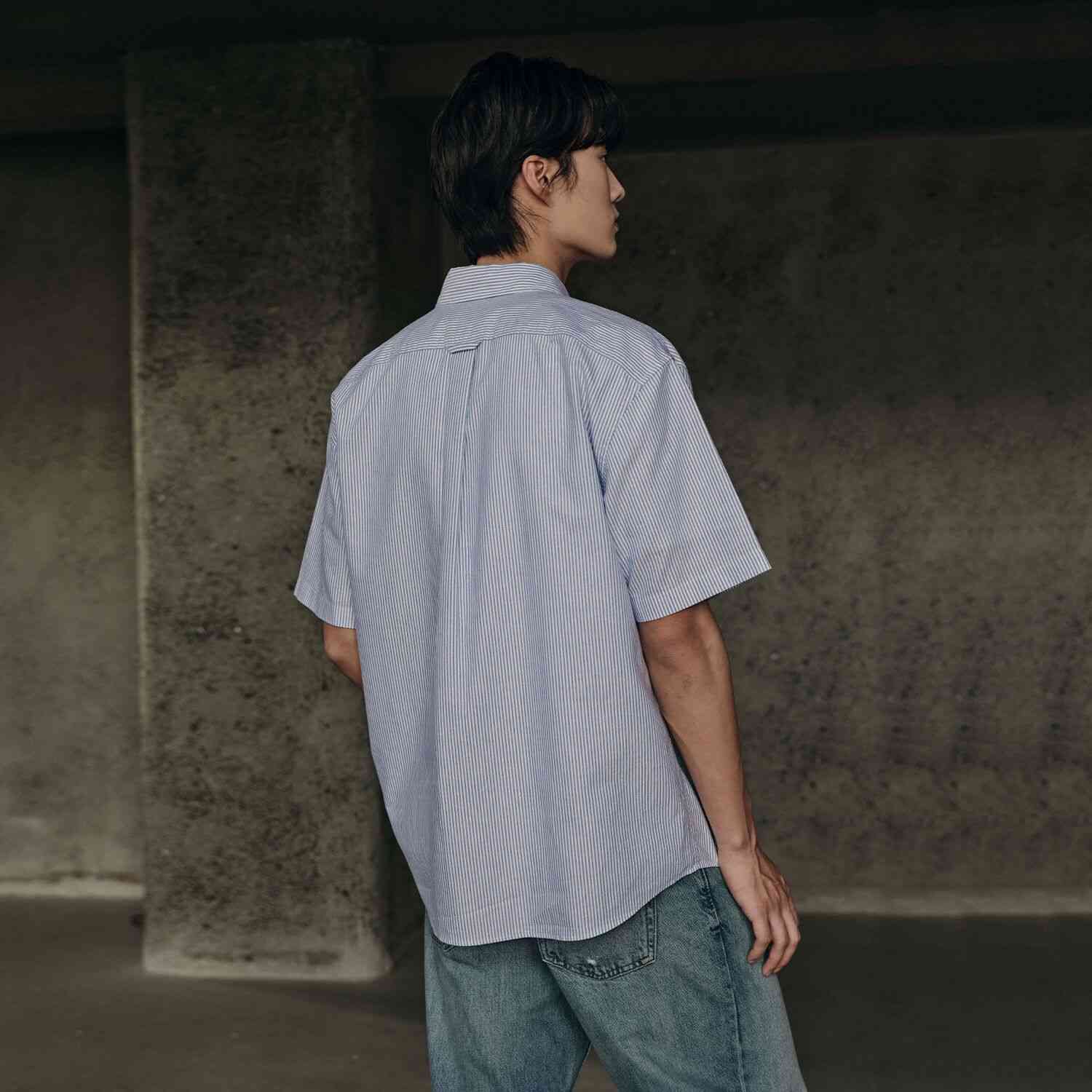 Men’s Oxford Short Sleeve Shirt | Korea Collection - Giordano