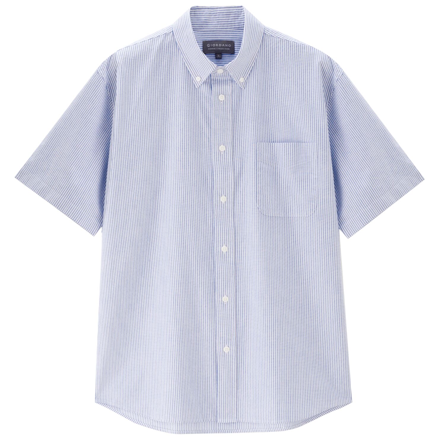 Men’s Oxford Short Sleeve Shirt | Korea Collection - Giordano
