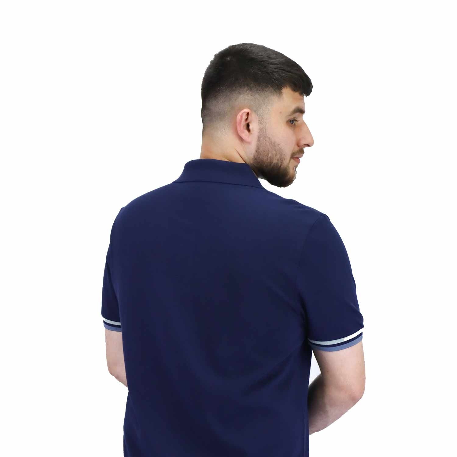 Men's Performance Polo - Blue - Giordano Online