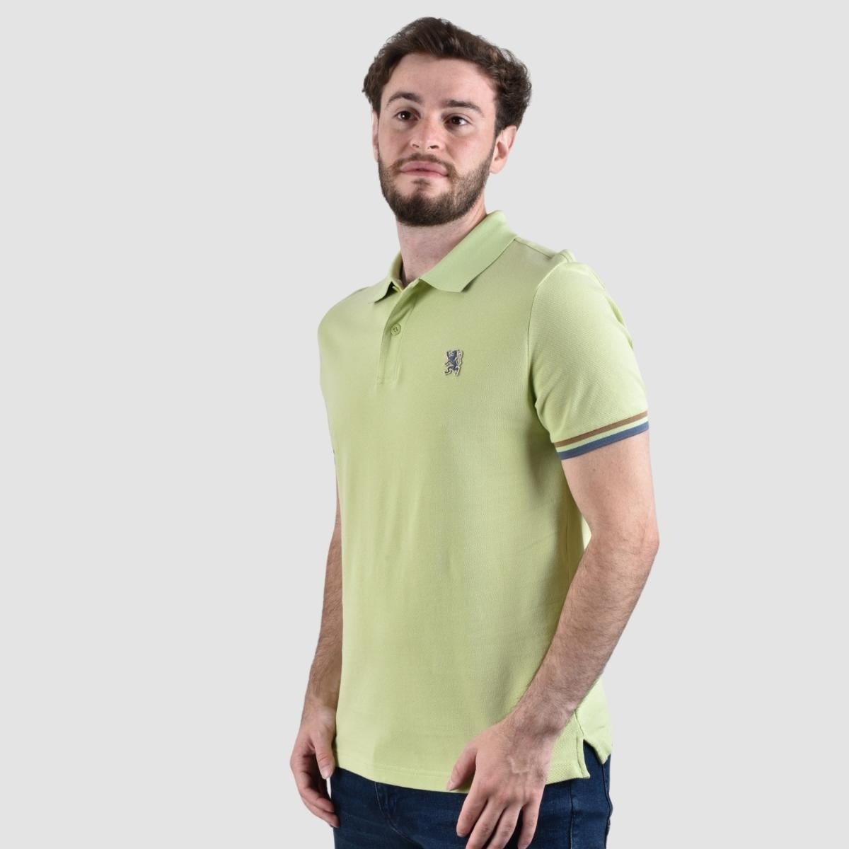 Men's Performance Polo - Green - Giordano Online