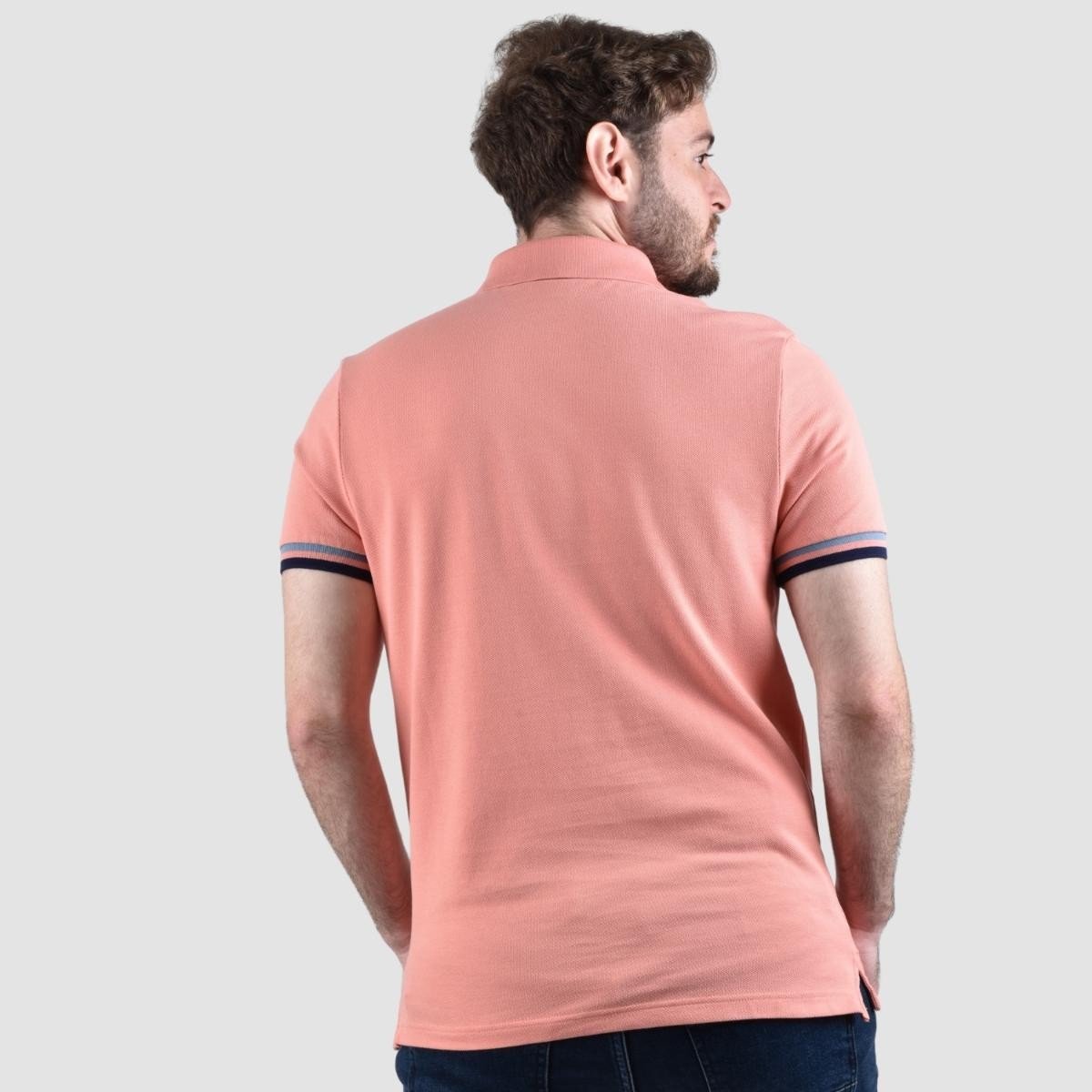 Men's Performance Polo - Orange - Giordano Online