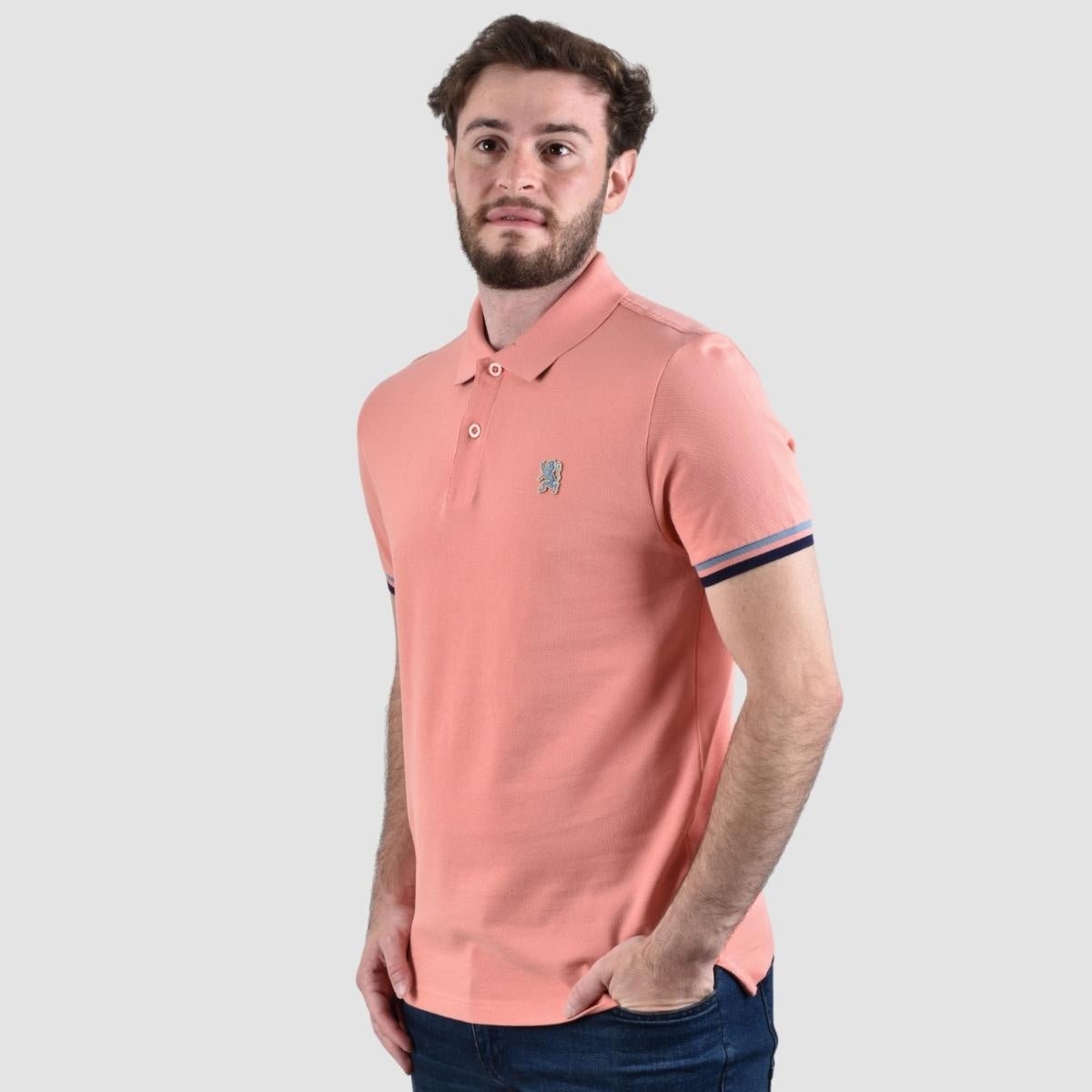 Men's Performance Polo - Orange - Giordano Online