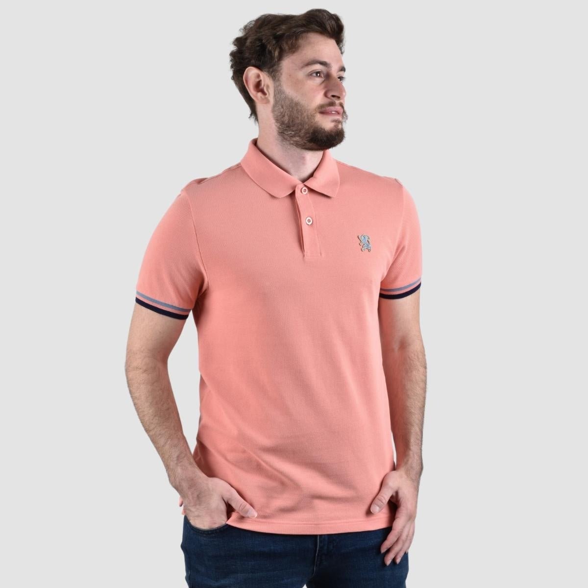 Men's Performance Polo - Orange - Giordano Online
