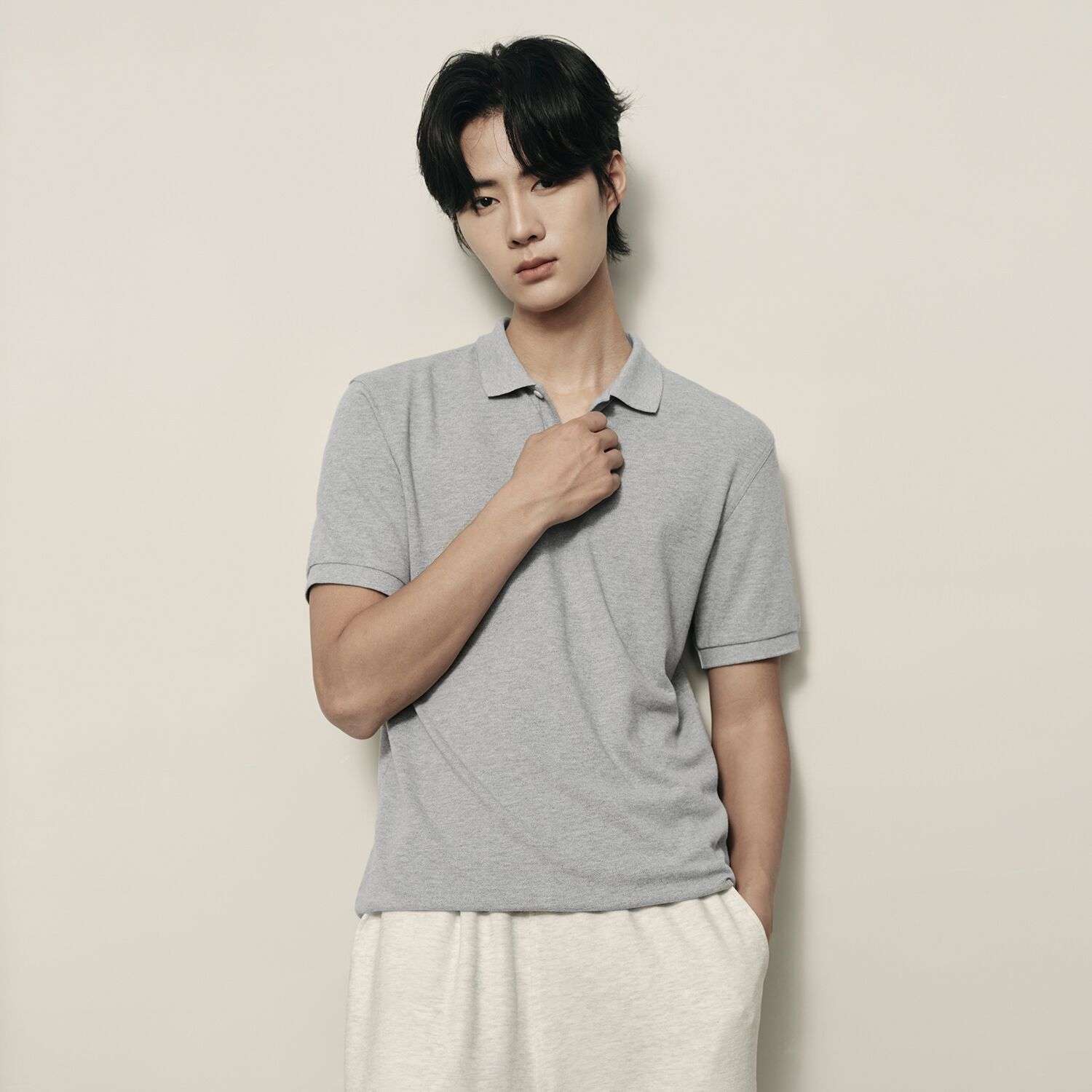 Men's Polo Shirt: Cotton Pique, Short Sleeve | Korea Collection - Giordano