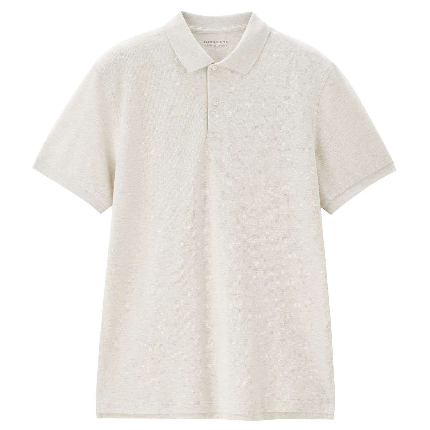 Men's Polo Shirt: Cotton Pique, Short Sleeve | Korea Collection - Giordano