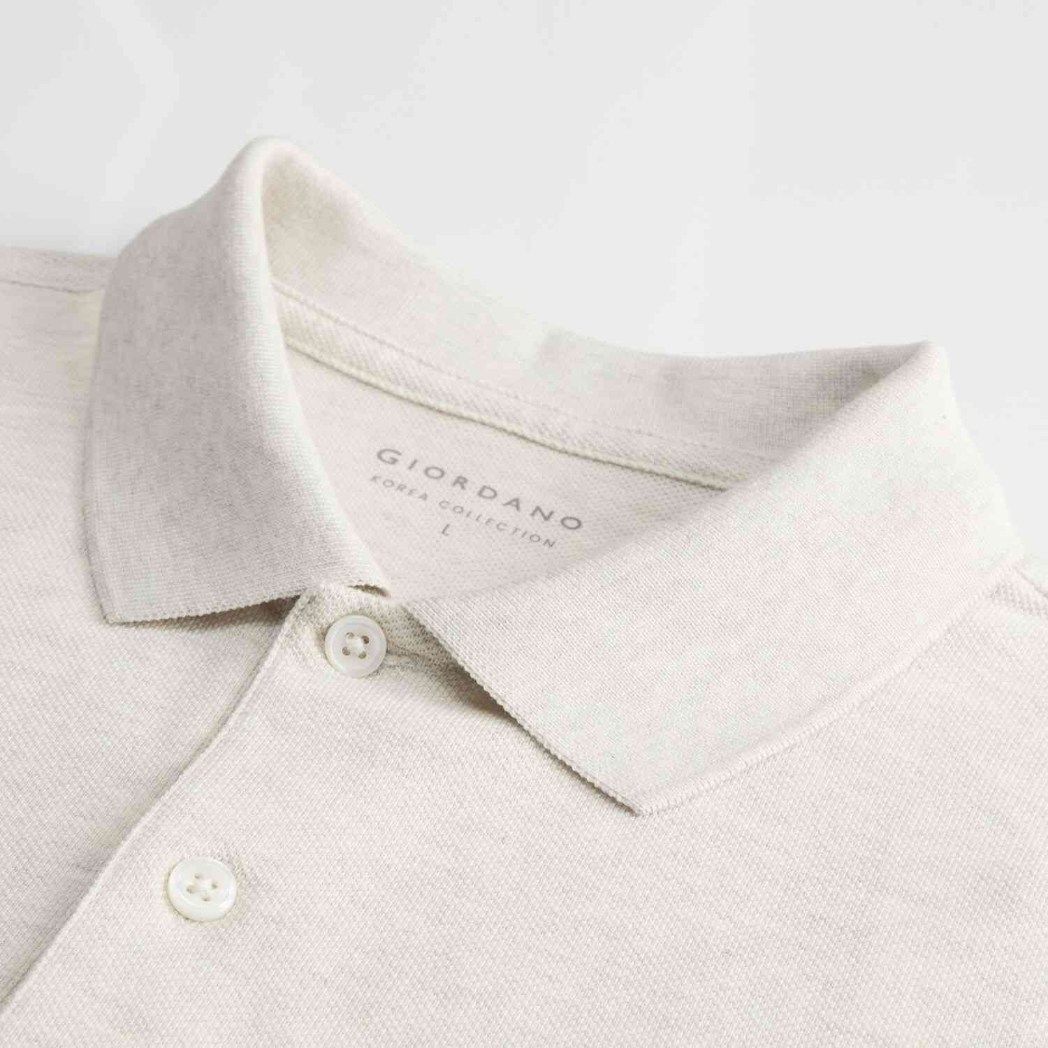 Men's Polo Shirt: Cotton Pique, Short Sleeve | Korea Collection - Giordano