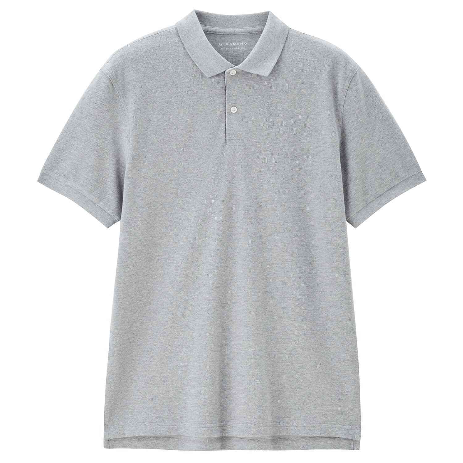 Men's Polo Shirt: Cotton Pique, Short Sleeve | Korea Collection - Giordano