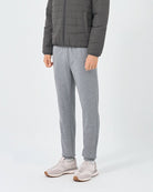 Men's Regular Fit French Terry Knit Joggers - Grey - Giordano Online
