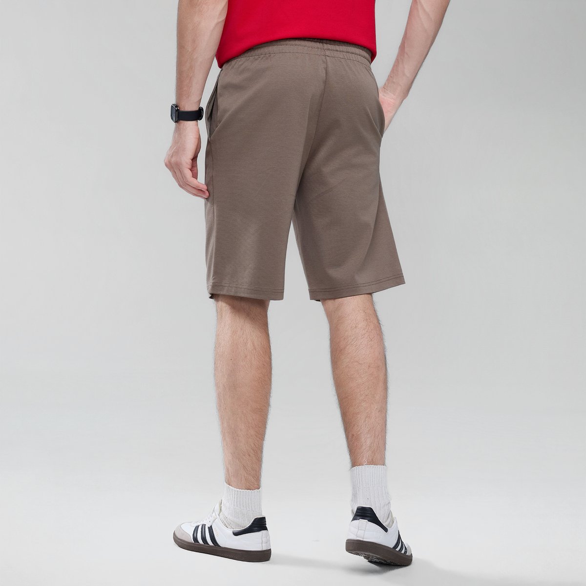 Men's Regular Fit Mid - Rise Everyday Comfortable Shorts - Giordano Online