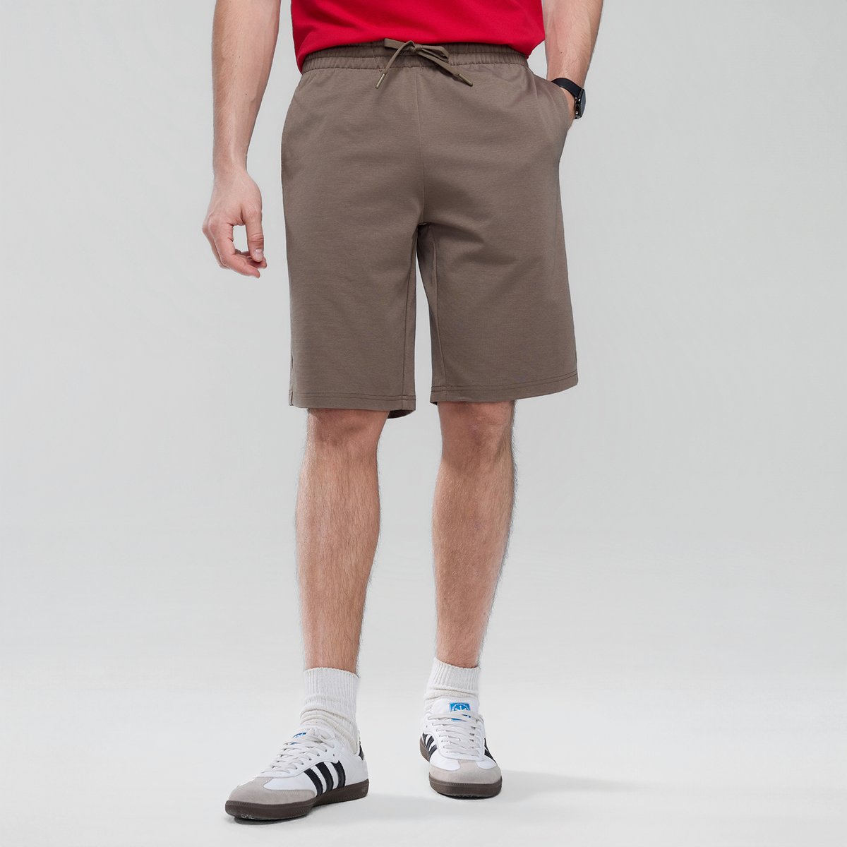Men's Regular Fit Mid - Rise Everyday Comfortable Shorts - Giordano Online