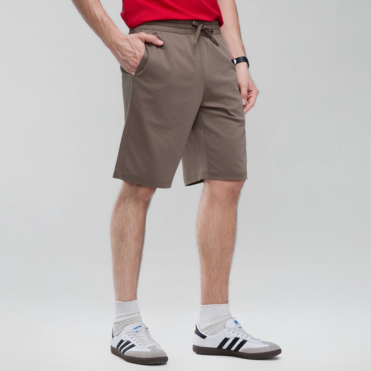 Men's Regular Fit Mid - Rise Everyday Comfortable Shorts - Giordano Online