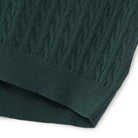 Men's Regular Fit Short Sleeve Cable - Knit Polo Sweater - Giordano Online