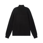 Men's Regular Fit Texture Stitch Mock Neck Full Zip Cardigan - Giordano Online