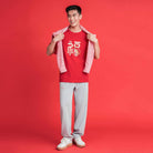 Men’s Regular Straight Interlock Elastic Waist Jogger - Grey - Giordano Online