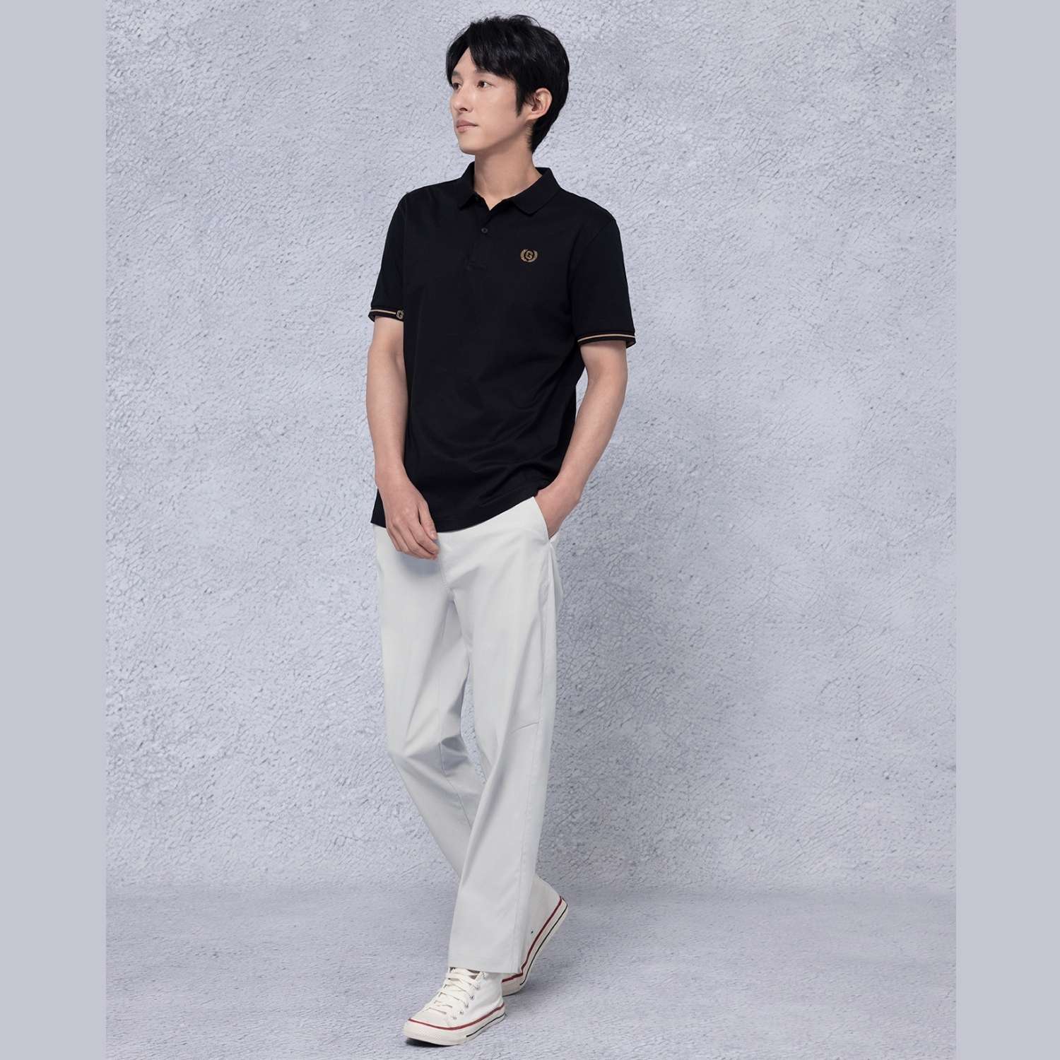 Men's Regular Tapered Khaki Pants - Giordano Online