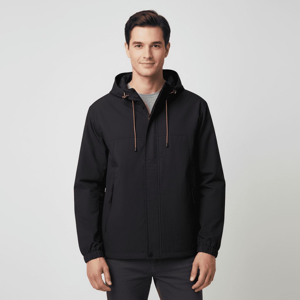 Men's Regular Zipper Long Sleeve Jacket - Giordano Online