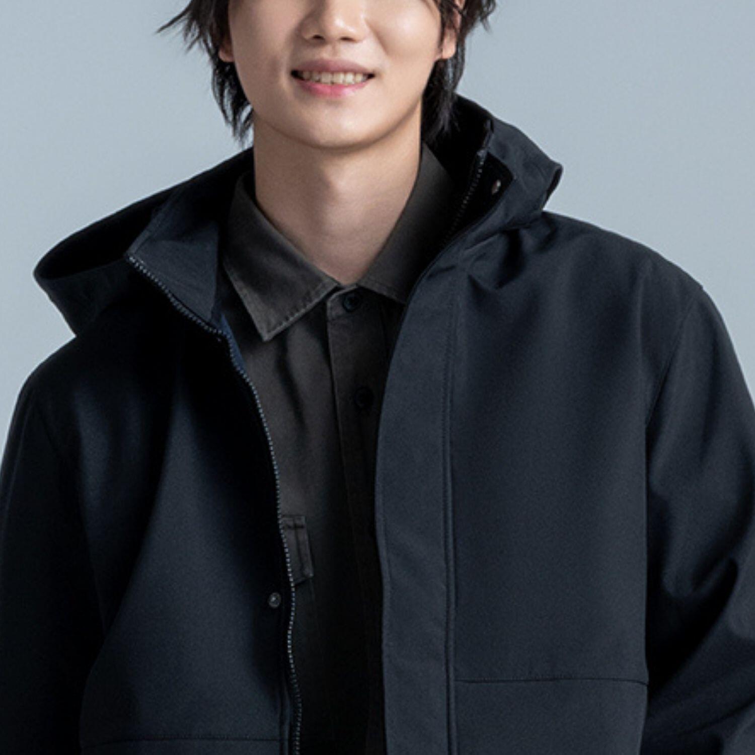 Men's Regular Zipper Long Sleeve Jacket - Giordano Online