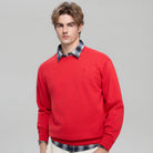 Men’s Relaxed Crew Neck Embroidery Sweatshirt - Giordano Online