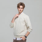 Men’s Relaxed Crew Neck Embroidery Sweatshirt - Giordano Online