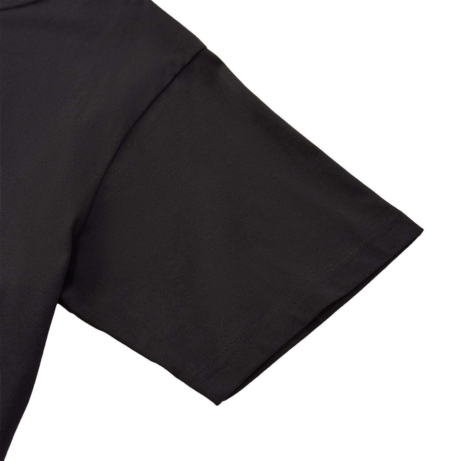 Men’s Relaxed Fit Cotton Print Tee - Tom & Jerry - Black - Giordano