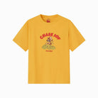 Men’s Relaxed Fit Cotton Print Tee - Tom & Jerry - Yellow - Giordano