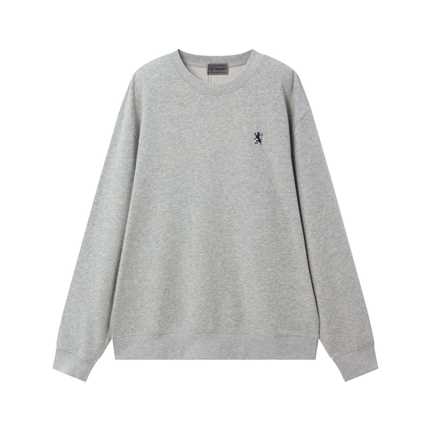 Men's Relaxed Fit French Terry Sweatshirt - Giordano