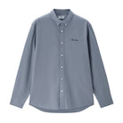 Men's Relaxed Fit Lyocell - Cotton Embroidered Shirt - Giordano Online